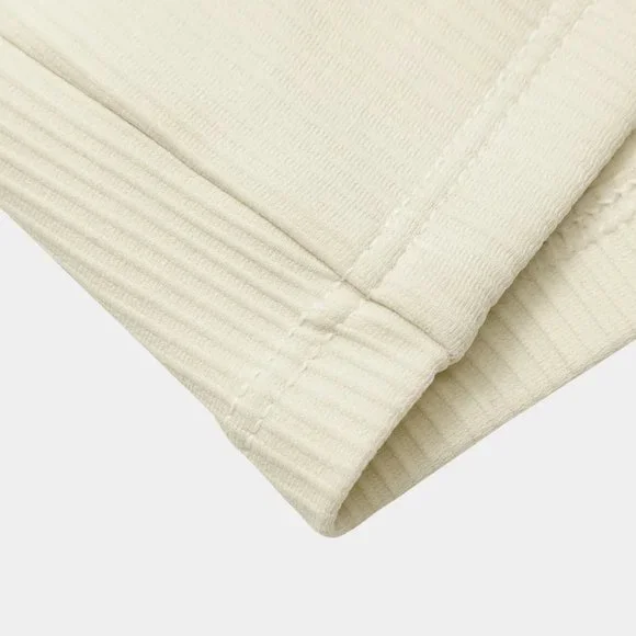 NWT HALARA Ribbed Knit Color Block Backless Cropped Yoga Tank Top - Picture 6 of 12